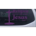 thumbnail image 1 of Religion Does Not Save People Jesus Does Car or Truck Window Decal Sticker, 1 of 1