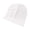 White, variant on Krdevn Kids Pull On Beanie Hat Seamless Comfort Fit Soft Stretch Fabric Lightweight Breathable Casual Cap for Delicate Skin Boys Girls Daily Indoor Outdoor Wear