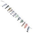 thumbnail image 2 of Decoraciones para fiestas de jubilación, guirnalda con temática de pesca, bandera de pesca divertida, pancarta rústica de feliz cumpleaños, decoraciones para fiestas de cumpleaños, 2 of 7