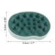 thumbnail image 3 of Ofertas Únicas 1 Pc Cepillo de Champú para Cabello en Forma de Frijol para Masaje de Cabeza 3.7"x2.56"x2.68" Verde, 3 of 6
