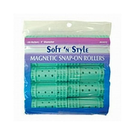 Soft 'n Style Large Magnetic Snap Roller (00422)