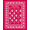 Red, Pattern 5, variant on ODIKA 4'x6' Machine Washable Non-Slip Area Rug, Buffalo Check Interlocking Lattice with Whimsical Details High Traffic Rug, Red, 638883