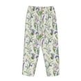 thumbnail image 5 of Balery Wisteria Flower print Women's Pajama Pants,Ultra Lightweight Pjs,Lounge Pant-X-Large, 5 of 9