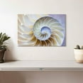 thumbnail image 2 of Elephant Stock Empty Nautilus Shell Wall Art - Horizontal Canvas Wall Art - Living Room Wall Decor - Animal Canvas - Blue And Purple Decor - 12" x 8", 2 of 8