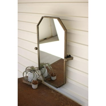 BORNEO DECOR CLL2251 Rectangle Wall Mirror with Adjustable Bracket