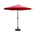 thumbnail image 5 of Amada 9 FT Patio Umbrella with 50 Lbs Concrete Umbrella Base, 5 of 11