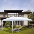 thumbnail image 4 of 10 x 20ft Outdoor Canopy, Heavy Duty Commercial Shade Tent, Portable Waterproof Gazebo Canopy, Lightweight Outdoor Folding Tent w/ Carrying Bag for Party Wedding Pool, T833, 4 of 10