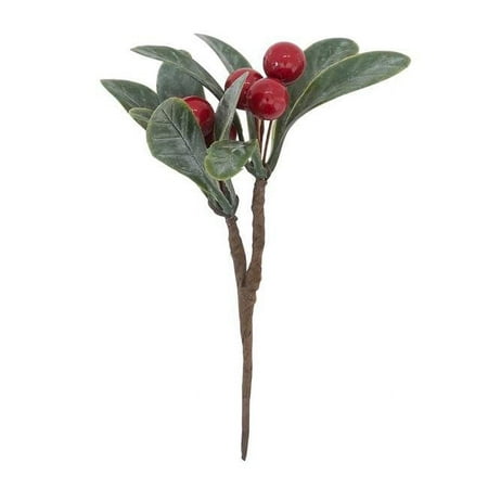 

SARO NP493.G Red Berry Design Table Napkin Picks - Set of 12