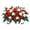 Red, variant on 1 Pc 19.69" Artificial Cemetery Flower Saddle for Headstone, 36 Full Roses with Rustproof Galvanized Frame All Weather Grave Decorations for Memorial Day, Pure White & Classic Red