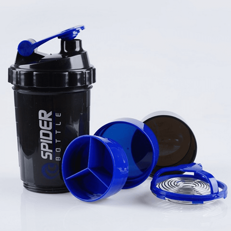 Protein Shaker Bottle with Stainless Steel Mixing Ball – Nutrición Conjunta