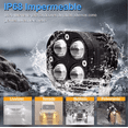 thumbnail image 4 of Faros De Lupa Doble Color Spot Luz Universal 28000 Lúmenes, 4 of 5