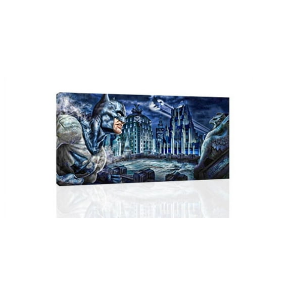 Batman Rooftop - CANVAS OR PRINT WALL ART