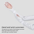 thumbnail image 5 of Guantes de invierno para hombres y mujeres, guantes cálidos para pantalla táctil para clima frío, puños elásticos, tejido elástico, gris, XL, 392, 5 of 5
