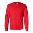 thumbnail image 1 of Gildan Ultra Cotton Camiseta de manga larga 20F Rojo 4XL Gildan 2400, 1 of 1
