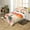 Pink Red Green, variant on Erosebridal Corgi Dog Comforter Cover Queen,Crow Cherry Blossom Bedding Sets Queen Size,Japanese Style Decor,Reversible,3pcs(No Comforter)