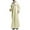 Beige, variant on Clearance! Ohufall Thobe,Robe for Men, Muslim Robe Arab Middle Robe Pattern Embroidery Long Sleeve Standing Neck Pocket Long Shirt Fashion Casual Robe Muslim Clothes for Men Clearance