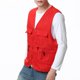thumbnail image 1 of pstuiky Camisetas sin mangas para hombre, Camiseta de tirantes con cuello en V, multibolsillos y cremallera para exteriores, de color liso y práctica para hombre Tops elegantes para mujer l, 1 of 7