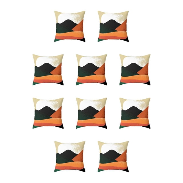 Funda de cojín duradera Matsuzay para decoración del hogar 10Conjunto