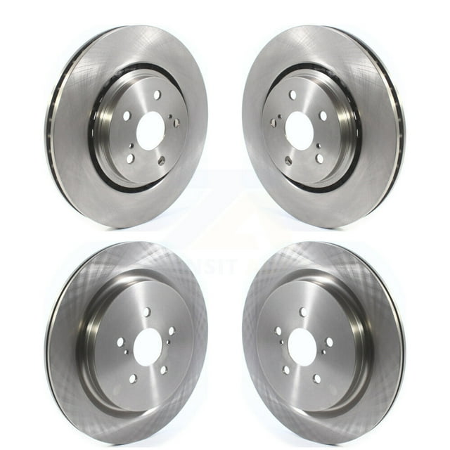 CMX Front Rear Disc Brake Rotors Kit for Car Lexus RX350 RX450h RX350L RX450hL K8-101715
