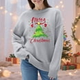 thumbnail image 2 of Christmas Sweaters for Women Long Sleeve Crew Neck Knit Pullover Sweater Loose Themed Print Soft Casual Winter Jumper Tops Xmas Holiday Outfits Womens Sweaters Fall, 2 of 4