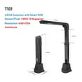 thumbnail image 2 of Book Scanner T101 Auto Document Scanner, Max A4 A3 Size With Smart OCR Led Table Desk Lamp For Family Home Office ,Easy Wireless Setup, 2 of 7