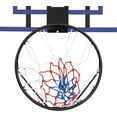thumbnail image 5 of Wall-Mounted Basketball Hoop, 45 "x 29" shatterproof Back, Folding, Durable Hoop and All-Weather net for Indoor and Outdoor use, 5 of 7