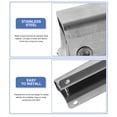 thumbnail image 2 of OUNONA  U Bracket Heavy Duty Folding Shelf Brackets Stainless Steel, 2 of 8