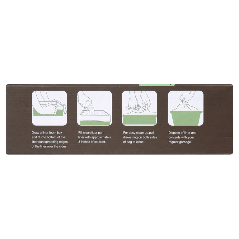 Pet N Pet Extra Large Drawstring Litter Box Liners, 14 Count photo 8