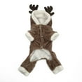 thumbnail image 1 of Xihbxyly Disfraz Navideño para Perro, Suave Material de Algodón y Poliéster, Cómodo de Llevar, Incluye Muñeco de Papá Noel, Ideal para Disfrazarse En Las Fiestas, Fácil de Limpiar, Tallas Ajustables, 1 of 1