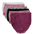 thumbnail image 1 of Calzoncillos Eversoft de ropa interior Fruit of the Loom para mujer, paquete de 6, 1 of 6