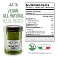 thumbnail image 2 of ROI Vegan Pesto Sauce - Fresh Ligurian Basil Pesto Made of Genovese DOP Basil and EVOO, Gluten Free , Keto Friendly, Non-GMO, Made In Italy - 6.3 oz (180 g) - Pack of 1, 2 of 6