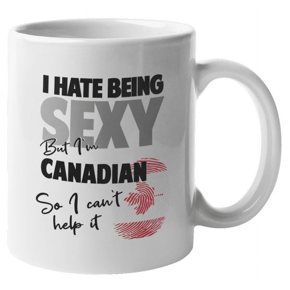 I'm Canadian. Canada Themed Coffee & Tea Gift Mug (11oz)