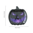 thumbnail image 2 of Platos de papel con forma de calabaza | Artículos para fiestas de Halloween | Paquete de 10 platos desechables para aperitivos, almuerzo y postre, 2 of 5