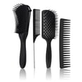 thumbnail image 1 of Peine para desenredar el cabello, 4 piezas, juego de peines para peinar el cabello, juego de peines para peinar el cabello, resultados impresionantes, 1 of 1