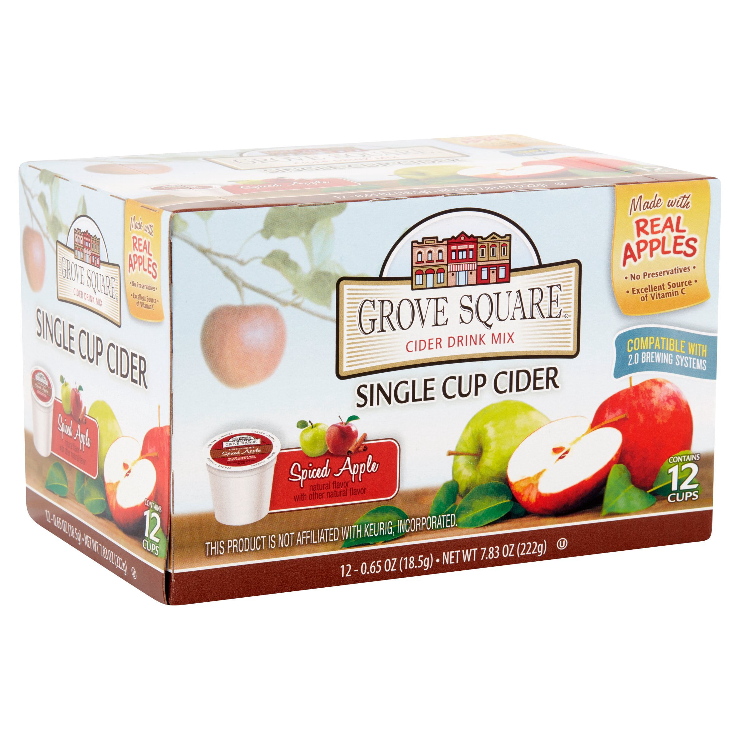 Grove Square Spiced Apple Cider Drink 