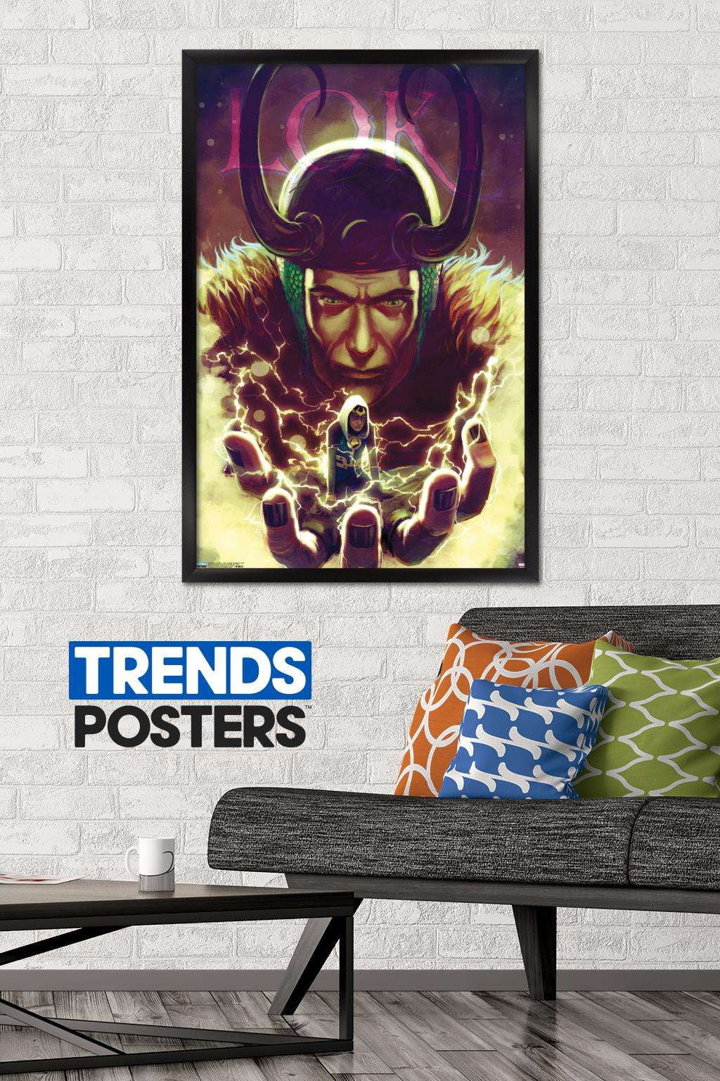 Marvel Comics - Loki - Journey Into Mystery #645 Wall Poster, 22.375" x 34", Framed