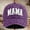 Purple, variant on Mama Hats For Women Adjustable Mini Baseball Cap Funny Novelty Idea Red,One Size