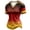 Red, variant on HOWPAY Germany Soccer Women Germany Shirt Germany Football Womens Sports Fan Gift