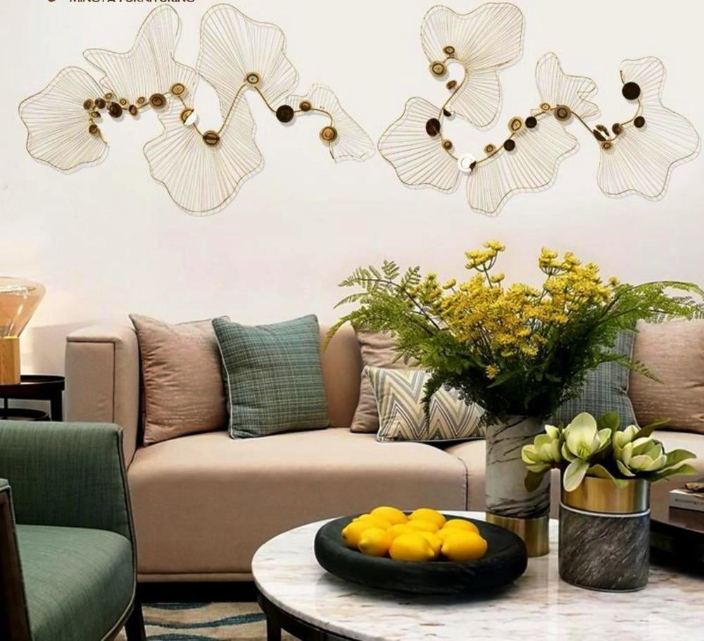 Home Interior Decorative Metal Art Luxury Design Modern Style Crafts ...