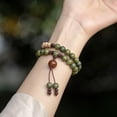 thumbnail image 3 of Pulsera de cuentas de Buda para oración de 6 mm/8 mm para meditación de yoga, pulsera de cuentas de oración budista para hombres y mujeres, 3 of 5