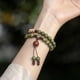 thumbnail image 3 of Pulsera de cuentas de Buda para oración de 6 mm/8 mm para meditación de yoga, pulsera de cuentas de oración budista para hombres y mujeres, 3 of 5