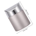 thumbnail image 2 of BESTYASH Pink Stainless Steel Small Recycle Bin with Lid for Desk Office Home Desktop Trash Storage, 2 of 6