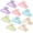 Fresh Color, variant on 10 count Hair Claw Clips Fantasy Shimmering Stylish Barrettes Non-slip Large Claw Clamps Bulk for Women Girls Thin Thick Curly Hair Stylish Hair Accessories Set