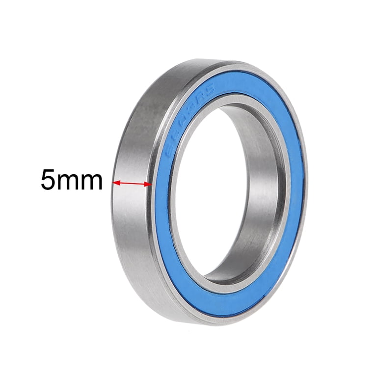 6803-2RS Ball Bearings 17mmx26mmx5mm Double Sealed Chrome Steel