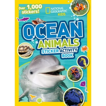 National Geographic Kids Ocean Animals Sticker Activity Book: Over 1,000 Stickers! (Activity Book) (Paperback)