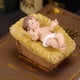 thumbnail image 5 of Jesús Niño Talla Gruesa, Tubería de Caballo Navideña, Estilo Religioso, Adecuado para Altarpiece, Madeja de Hierro, Base de Madera, Para Dormitorio, Ornamento de Navidad, Accesorio de, 5 of 8