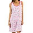 thumbnail image 5 of Casual Nights Women's Poly Cotton Sleeveless Nightgown Chemise, 5 of 5