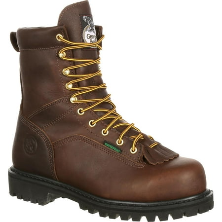 

Georgia Boot Lace-to-Toe Steel Toe Waterproof Work Boot Size 13(W)