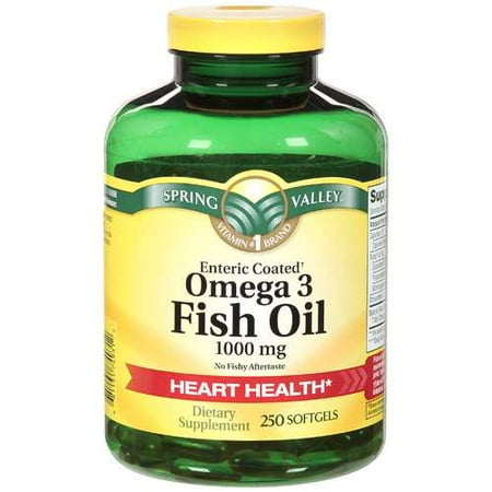 Spring Valley: Omega 3 Fish Oil Dietary Supplement, 400 ct