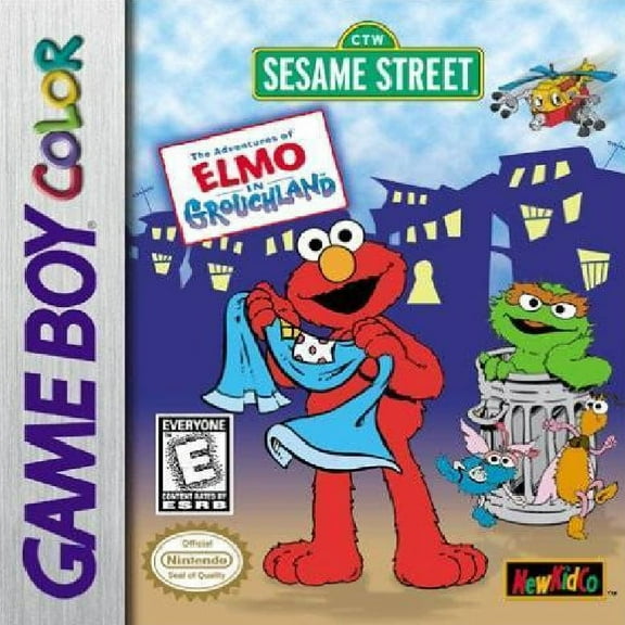 Restored The Adventures of Elmo in Grouchland (Nintendo Game Boy Color, 1999) (Refurbished)